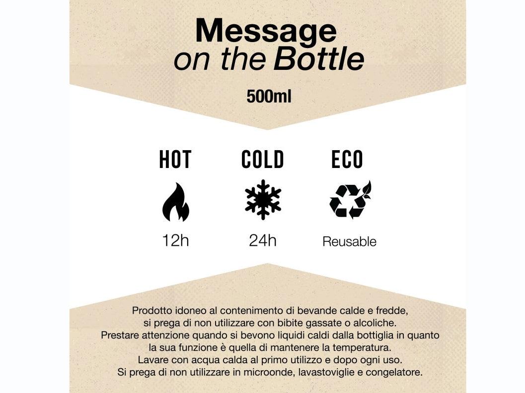 LE PANDORINE MOTB Borraccia Termica Acciaio Camouflage PE21DBV02817-02 - Sandrini Calzature e Abbigliamento