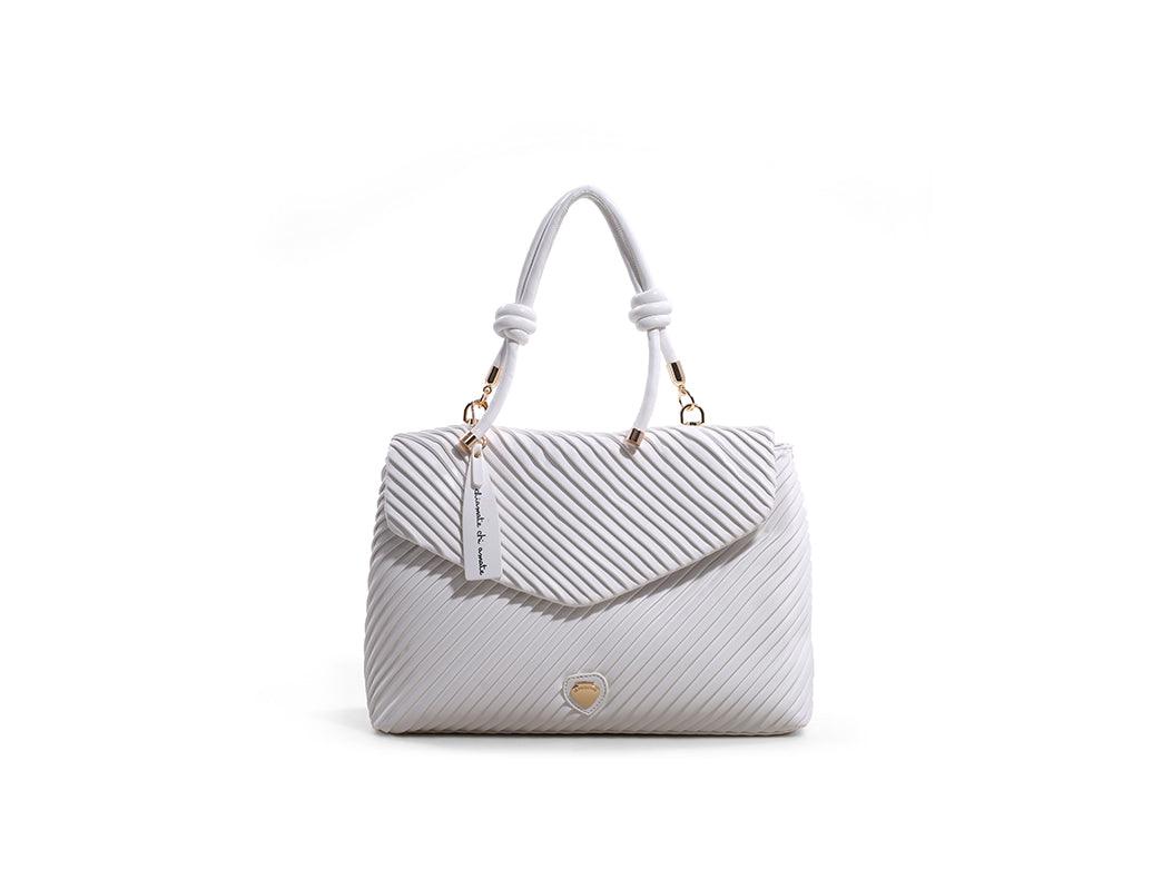LE PANDORINE Venezia Posty Chiamate Borsa Bianco White PE22DAS02948-01 - Sandrini Calzature e Abbigliamento