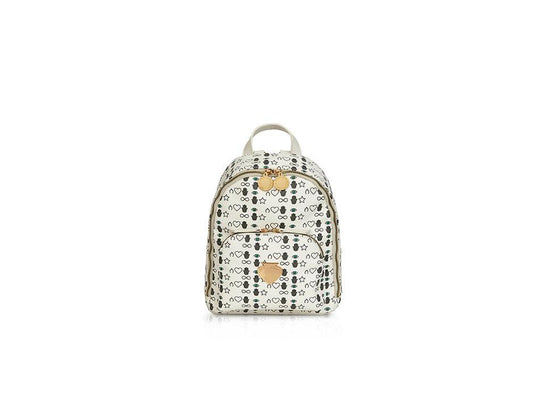 LE PANDORINE Vicky Mini Backpack Zaino Coraggio Bianco White PE22DBY02980-02 - Sandrini Calzature e Abbigliamento