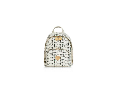 LE PANDORINE Vicky Mini Backpack Zaino Coraggio Bianco White PE22DBY02980-02 - Sandrini Calzature e Abbigliamento