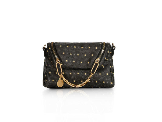 LE PANDORINE Vicky Pochette Bello Borsa Nero Star Black PE22DBX02979-08 - Sandrini Calzature e Abbigliamento