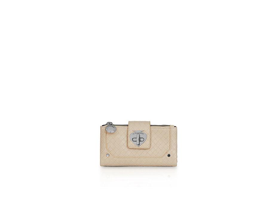 LE PANDORINE Vicky Wallet Soddisfazione Portafoglio Beige PE22DBZ02981-02 - Sandrini Calzature e Abbigliamento