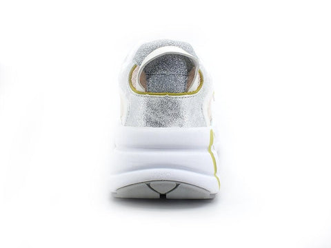 LIU JO 12:12 03 Sneaker Spreading Vibram White Silver BA2087EX030 - Sandrini Calzature e Abbigliamento