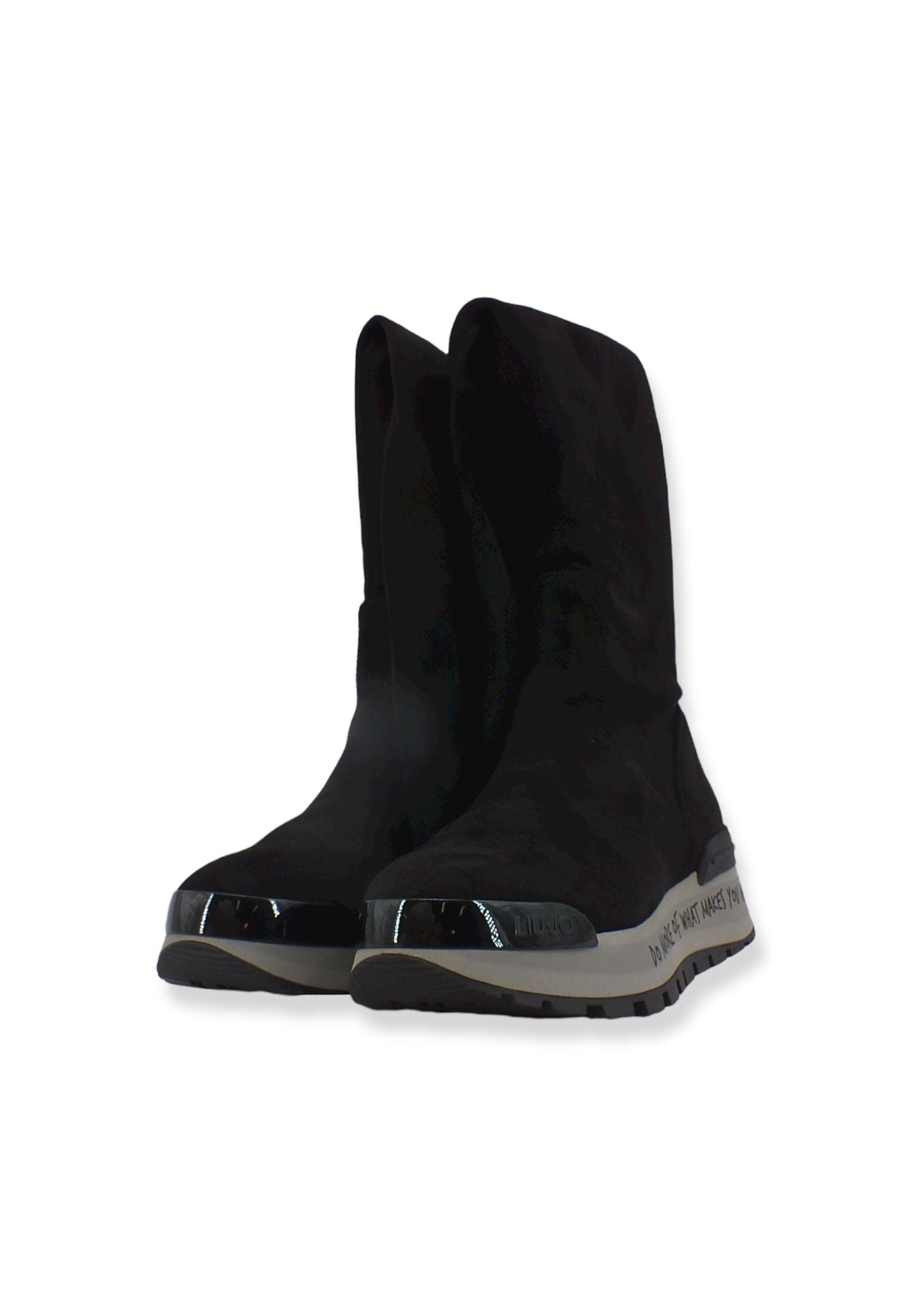 LIU JO Amazing 06 Stivale Sneaker Platform Donna Black BF2131TX028 - Sandrini Calzature e Abbigliamento