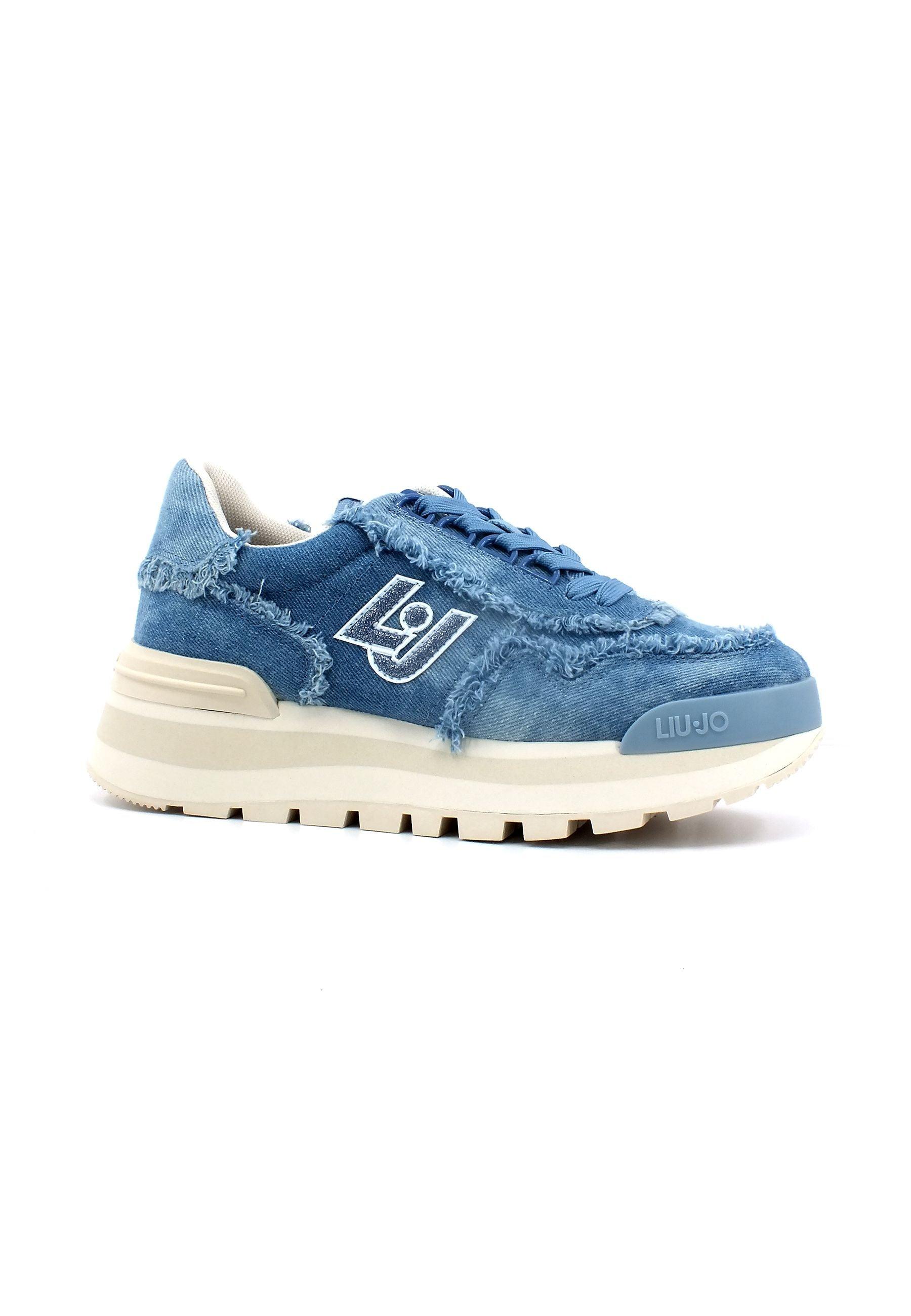 LIU JO Amazing 16 Sneaker Donna Denim BA3119TX029 - Sandrini Calzature e Abbigliamento