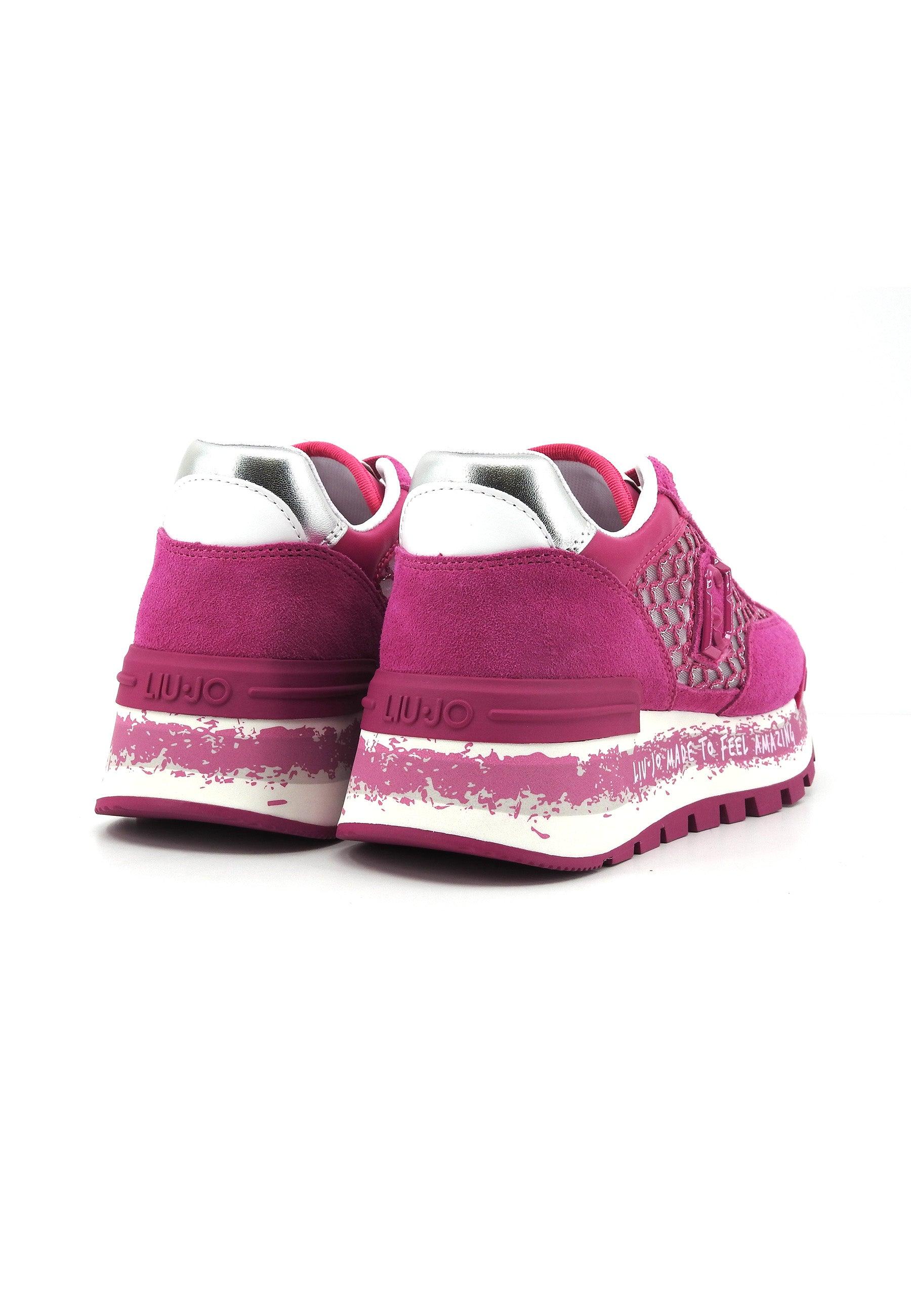 LIU JO Amazing 23 Sneaker Donna Pink Silver BA4001PX303 - Sandrini Calzature e Abbigliamento