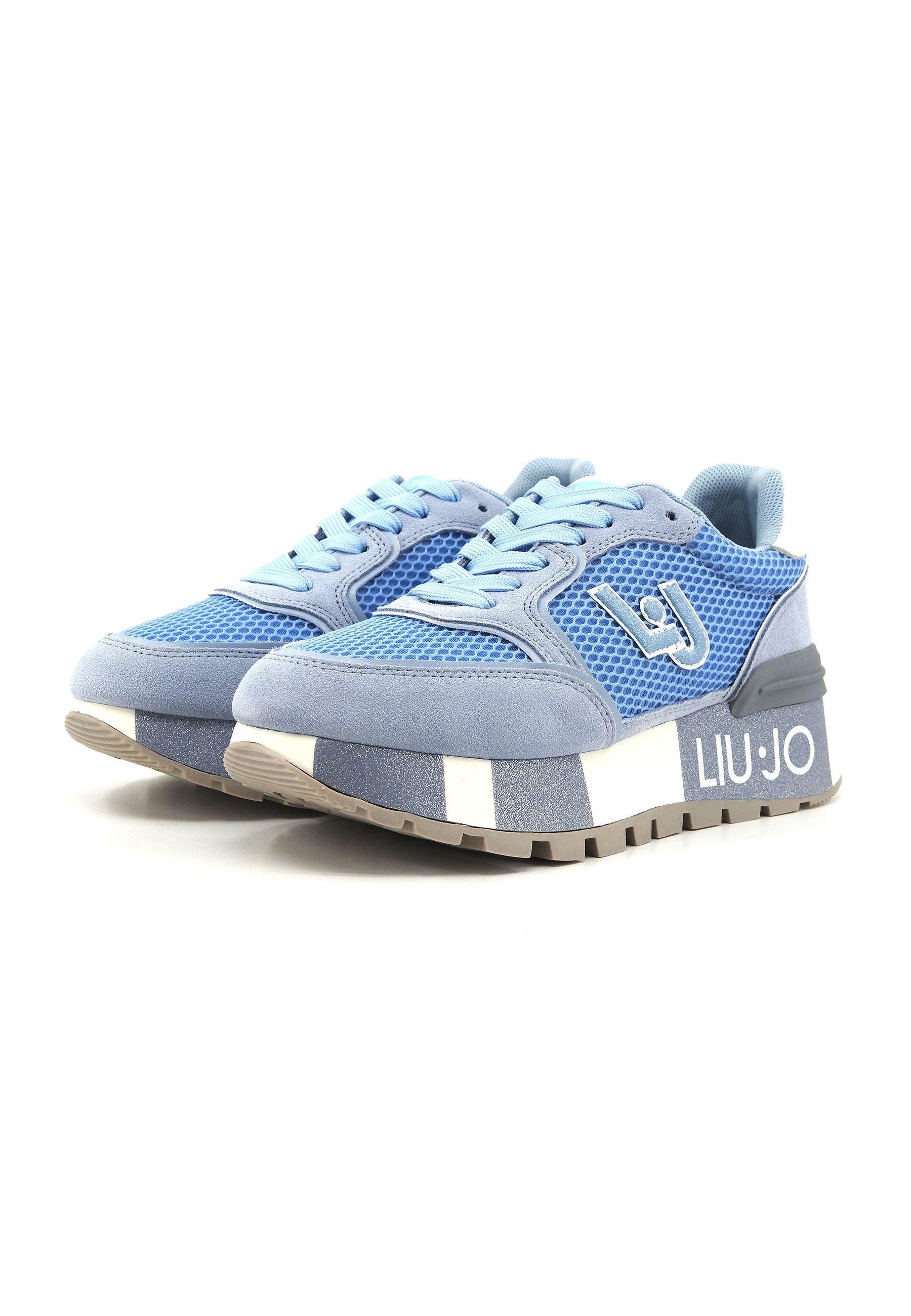 LIU JO Amazing 25 Sneaker Donna Light Blue BA4005PX303 - Sandrini Calzature e Abbigliamento