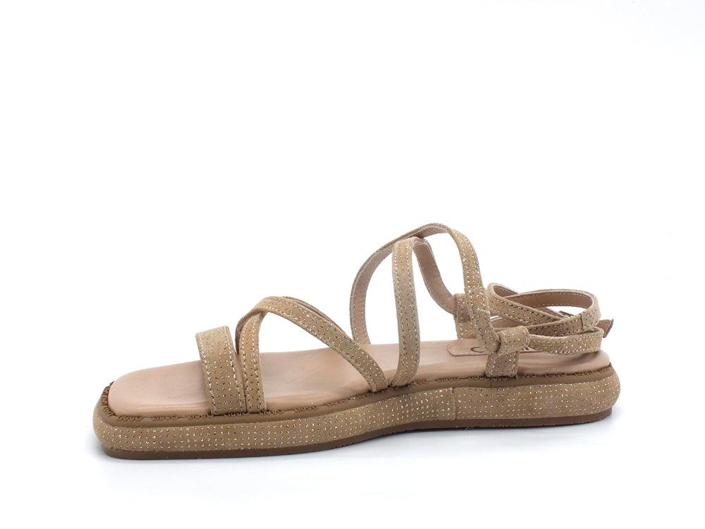 LIU JO Amelia 06 Sandalo Glitter Beige Nut SA2069PX164 - Sandrini Calzature e Abbigliamento