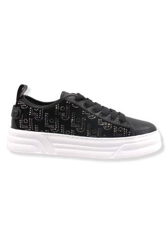 LIU JO Cleo-01 Sneaker Donna Black BF2069PX104 - Sandrini Calzature e Abbigliamento