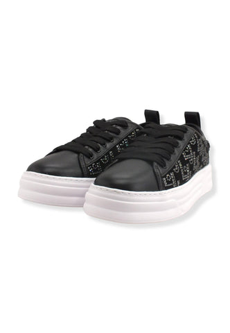 LIU JO Cleo-01 Sneaker Donna Black BF2069PX104 - Sandrini Calzature e Abbigliamento