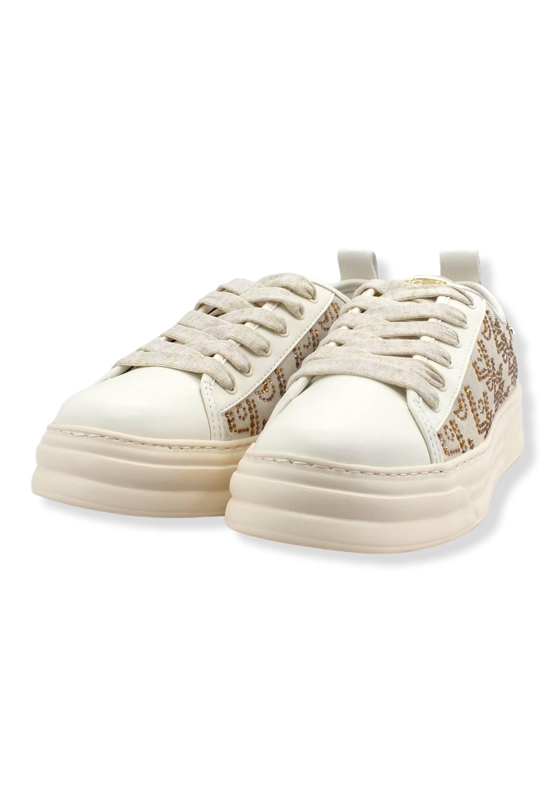 LIU JO Cleo-01 Sneaker Donna Rosa Conchiglia BF2069PX104 - Sandrini Calzature e Abbigliamento