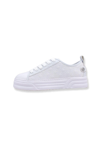 LIU JO Cleo 01 Sneaker Platform Donna White BF2069PX144 - Sandrini Calzature e Abbigliamento
