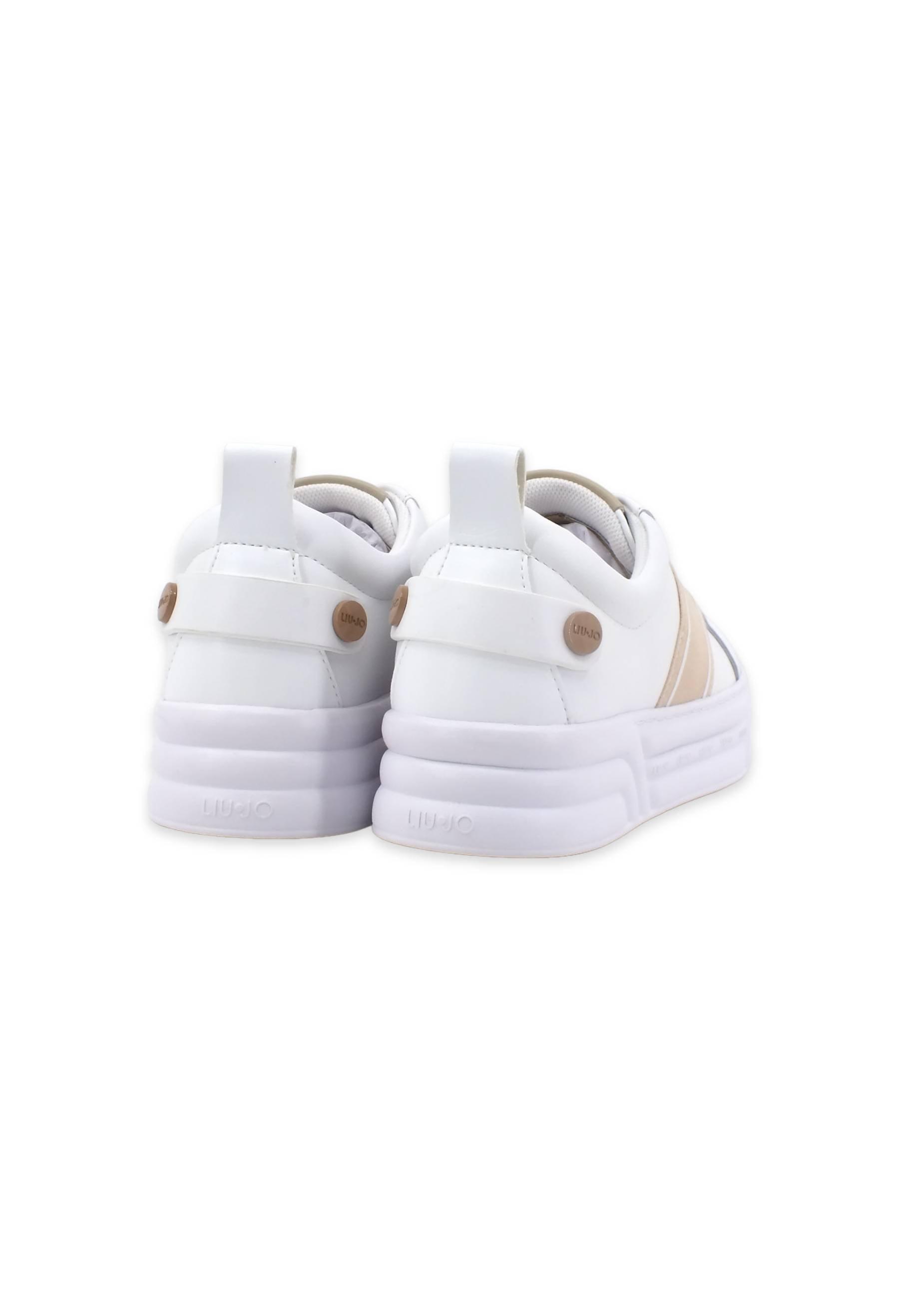 LIU JO Cleo 15 Sneaker Donna White BA3011P0102 - Sandrini Calzature e Abbigliamento