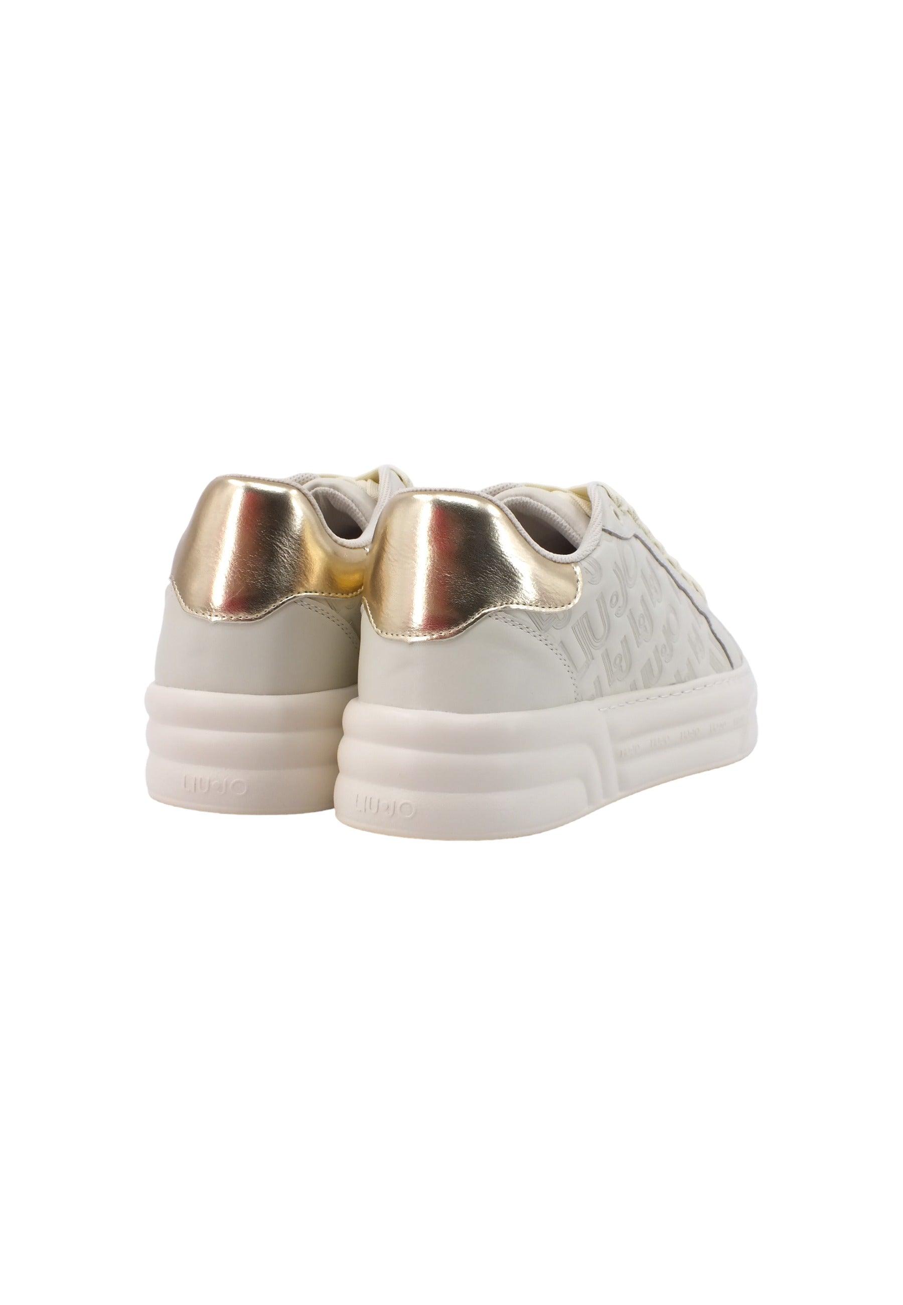 LIU JO Cleo 20 Sneaker Donna Beige Conchiglia BF3015PX144 - Sandrini Calzature e Abbigliamento
