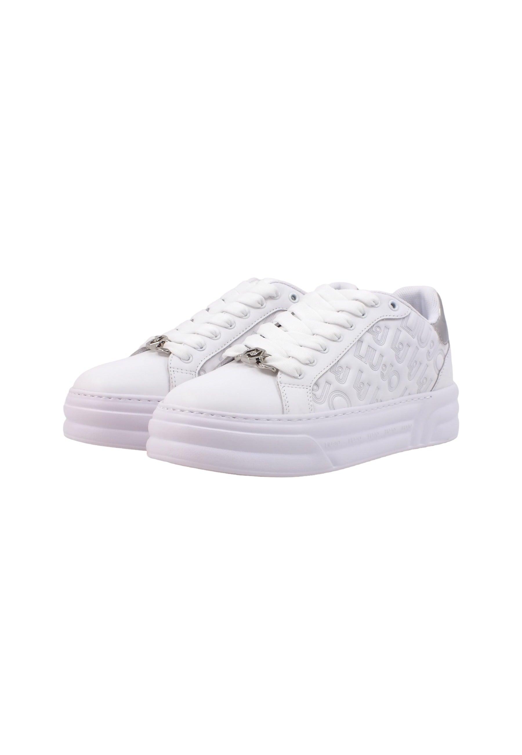 LIU JO Cleo 20 Sneaker Donna White BF3015PX144 - Sandrini Calzature e Abbigliamento