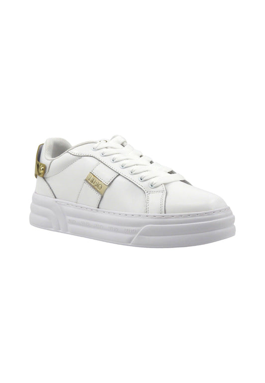 LIU JO Cleo 29 Sneaker Donna White Gold BA4017PX179 - Sandrini Calzature e Abbigliamento