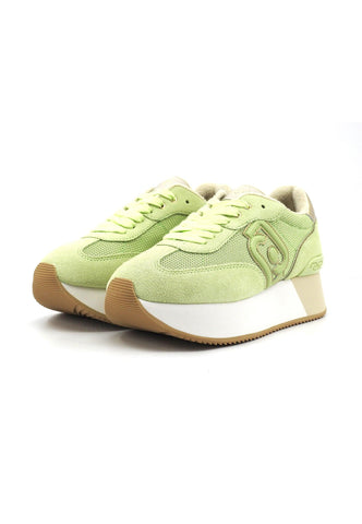 LIU JO Dreamy 02 Sneaker Donna Green Gold BA4081PX031 - Sandrini Calzature e Abbigliamento