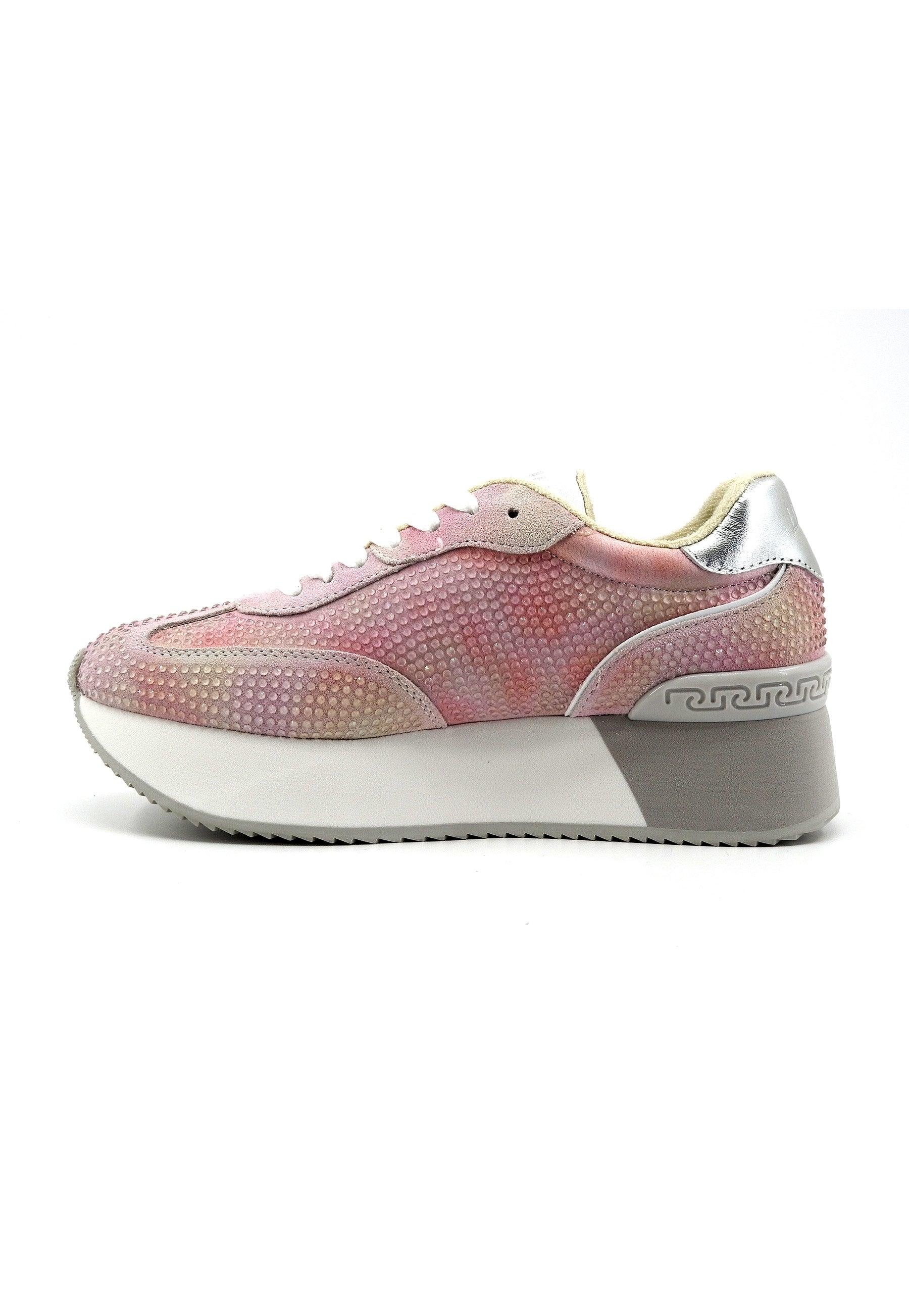LIU JO Dreamy 02 Sneaker Donna White Pink BA4081PX485 - Sandrini Calzature e Abbigliamento