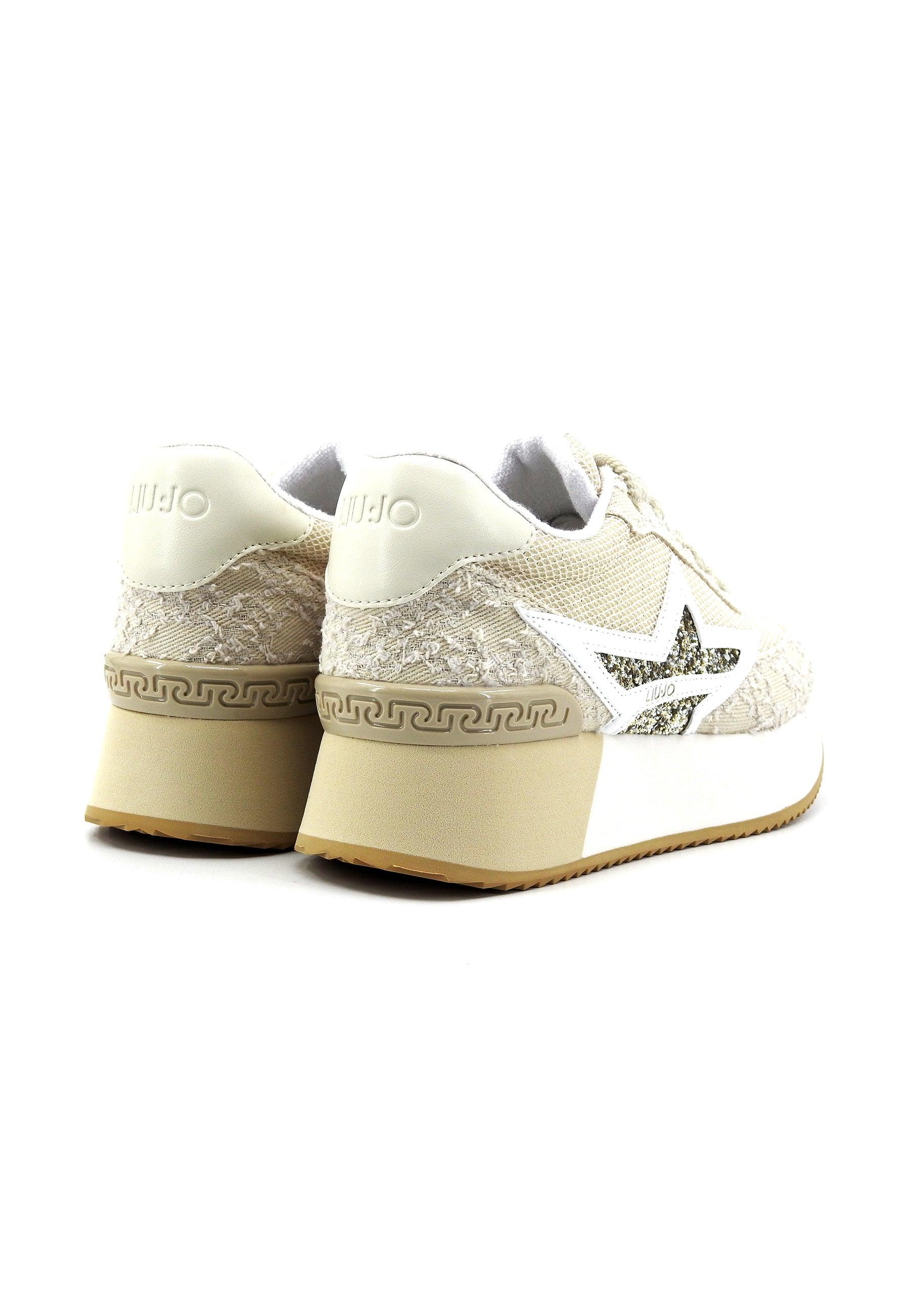 LIU JO Dreamy 03 Sneaker Donna Sand Gold BA4083TX404 - Sandrini Calzature e Abbigliamento