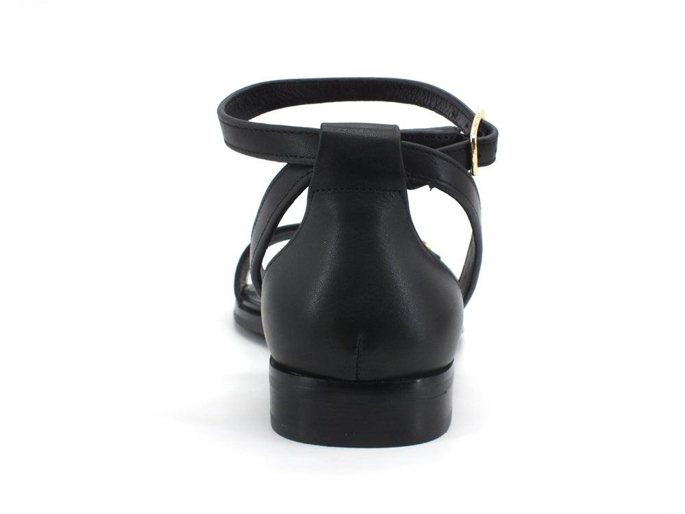 LIU JO Erin 10 Sandalo Donna Logo Black SA1047P0102 - Sandrini Calzature e Abbigliamento