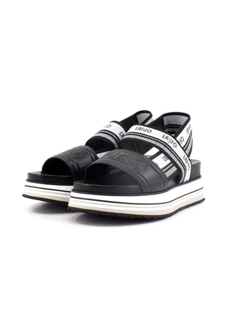 LIU JO Frida 25 Sandalo Donna Black SA3027TX039 - Sandrini Calzature e Abbigliamento
