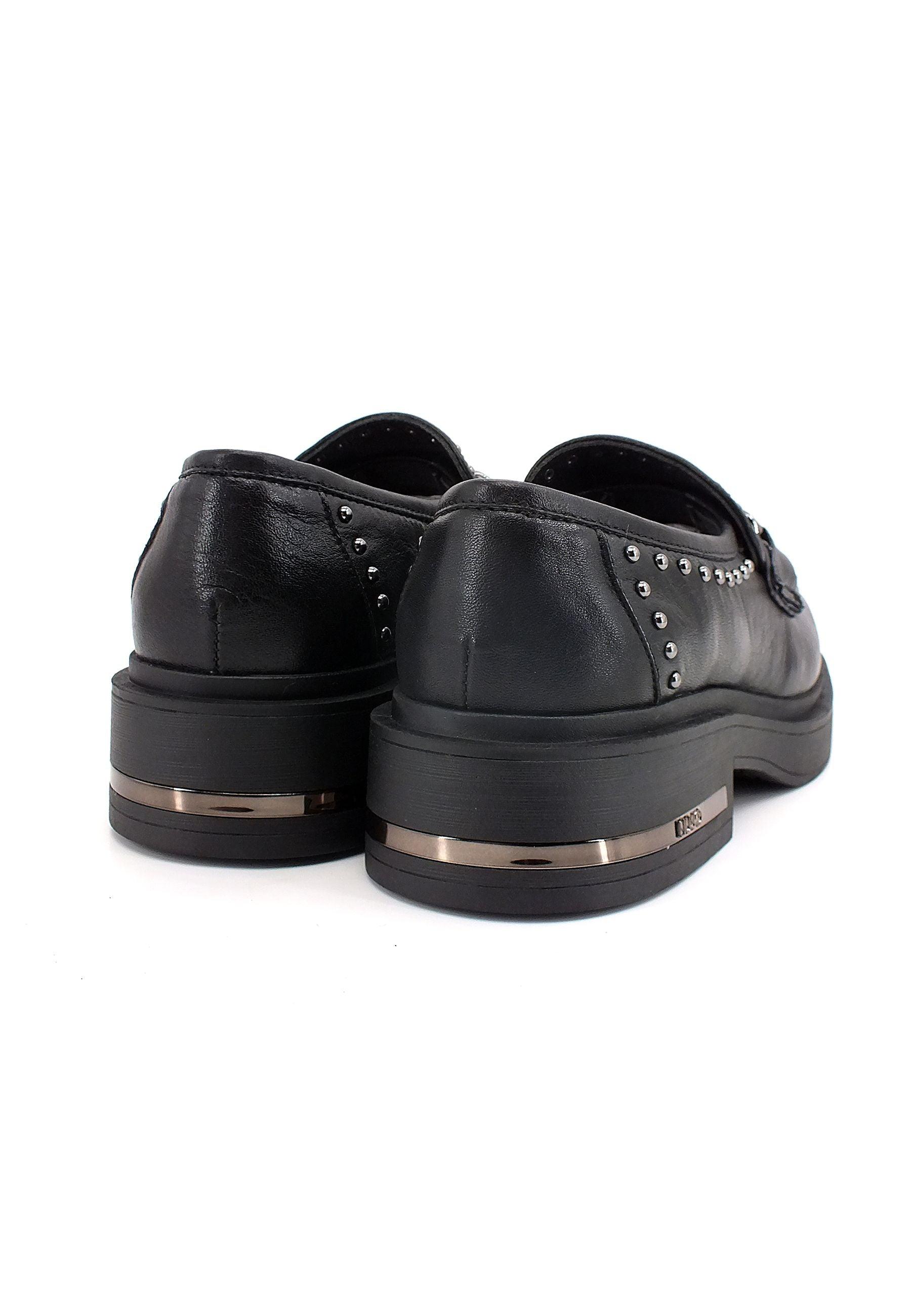 LIU JO Gabrielle 07 Francesina Mocassino Donna Black SF2197P0102 - Sandrini Calzature e Abbigliamento