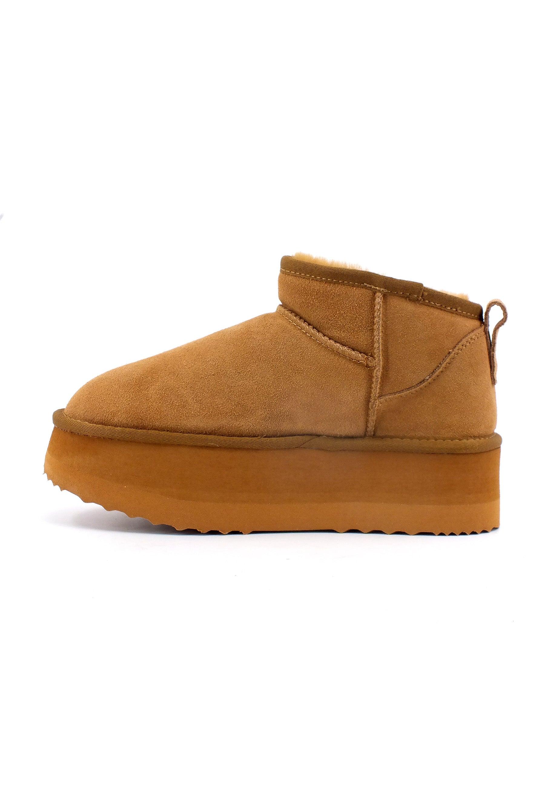 LIU JO Jane 01 Stivaletto Pelo Donna Cognac Marrone SA4051PX002 - Sandrini Calzature e Abbigliamento