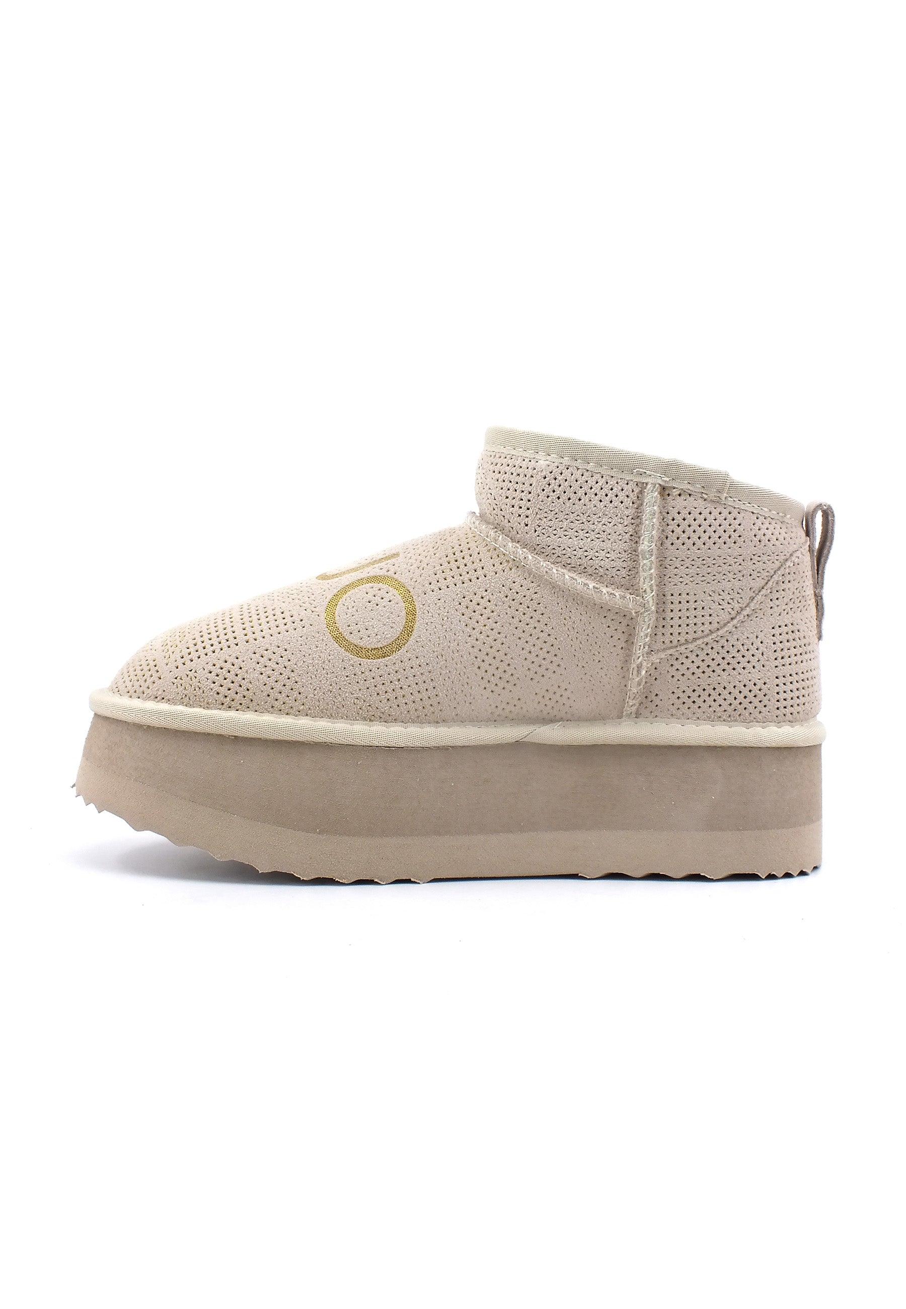 LIU JO Jane 01 Stivaletto Pelo Donna Sand SA4051PX373 - Sandrini Calzature e Abbigliamento