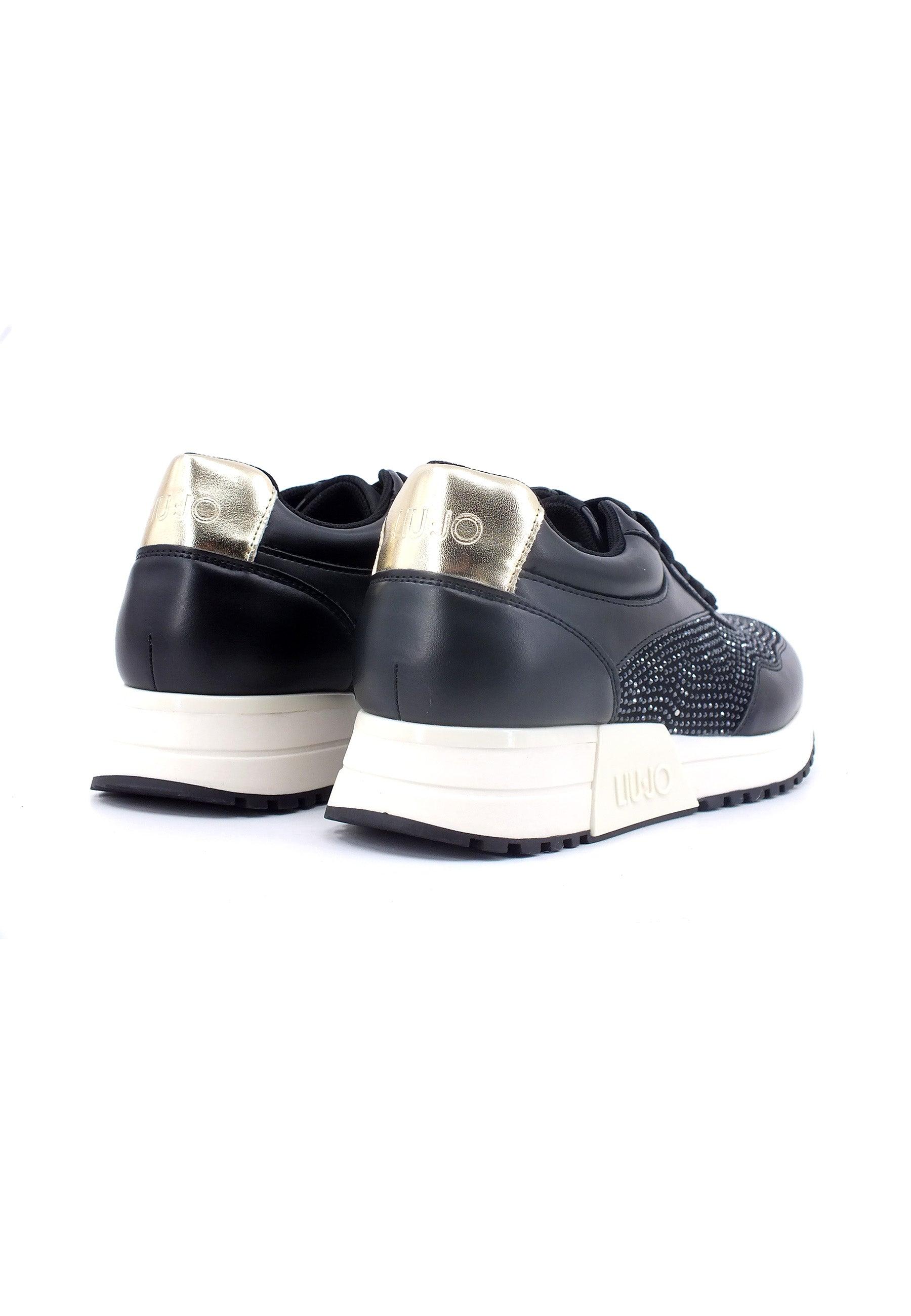 LIU JO Johanna 02 Sneaker Donna Black BF3135EX146 - Sandrini Calzature e Abbigliamento