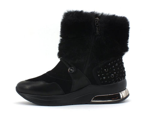 LIU JO Karlie 34 Booty Black B69037P0306 - Sandrini Calzature e Abbigliamento