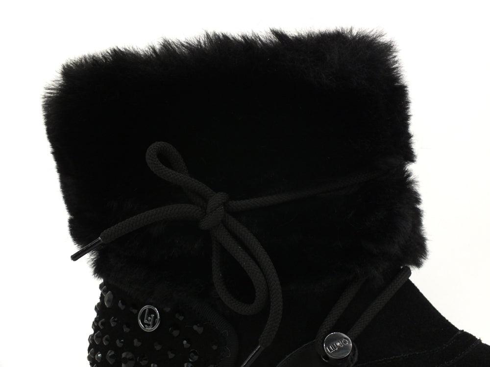 LIU JO Karlie 34 Booty Black B69037P0306 - Sandrini Calzature e Abbigliamento