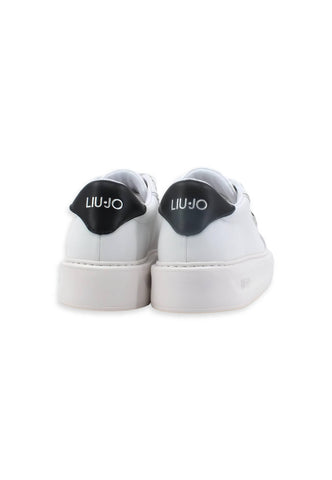 LIU JO Kylie 18 Sneaker Donna White Black BA3131PX136 - Sandrini Calzature e Abbigliamento