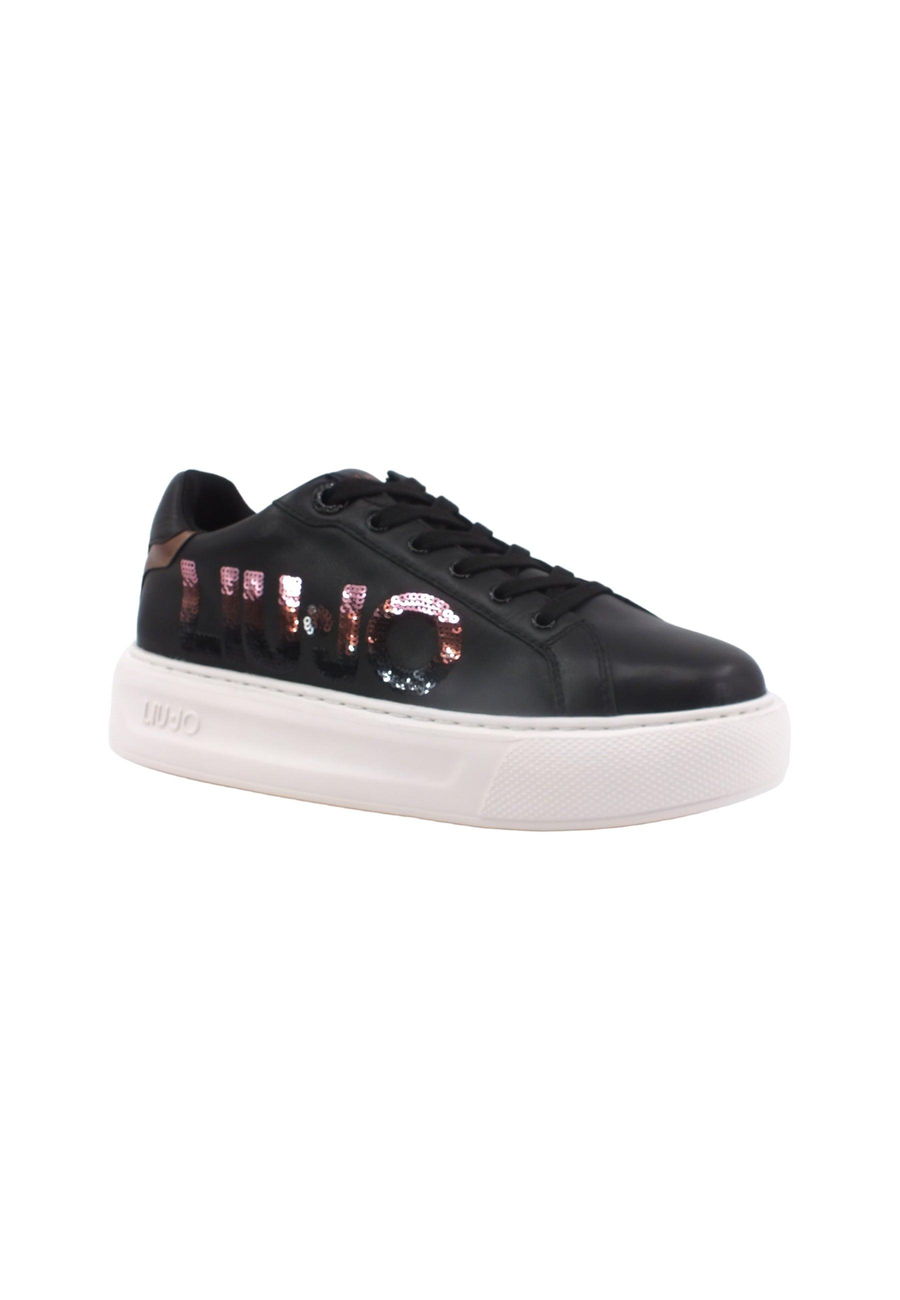 LIU JO Kylie 22 Sneaker Donna Black BF3127PX077 - Sandrini Calzature e Abbigliamento