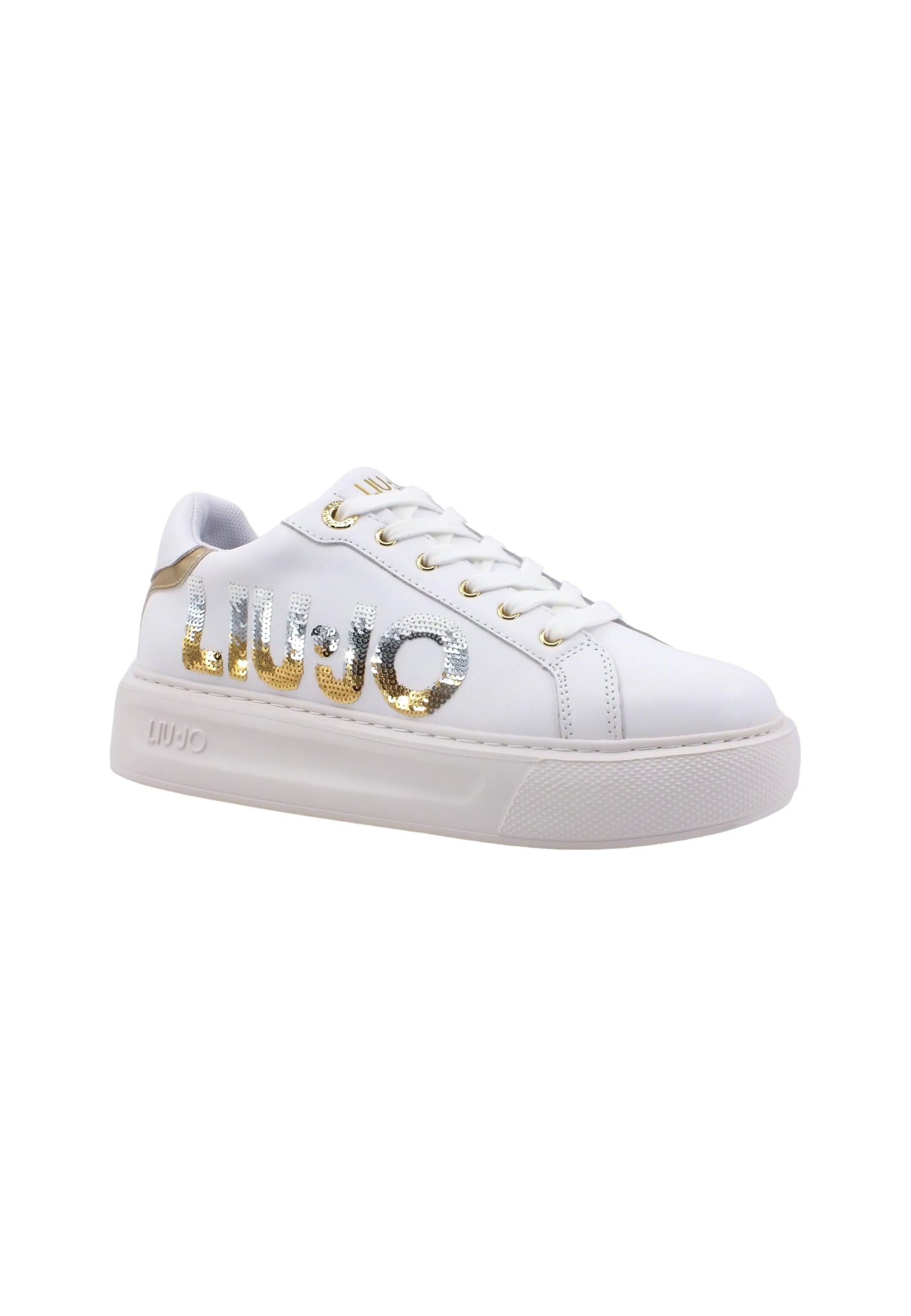 LIU JO Kylie 22 Sneaker Donna White BF3127PX077 - Sandrini Calzature e Abbigliamento