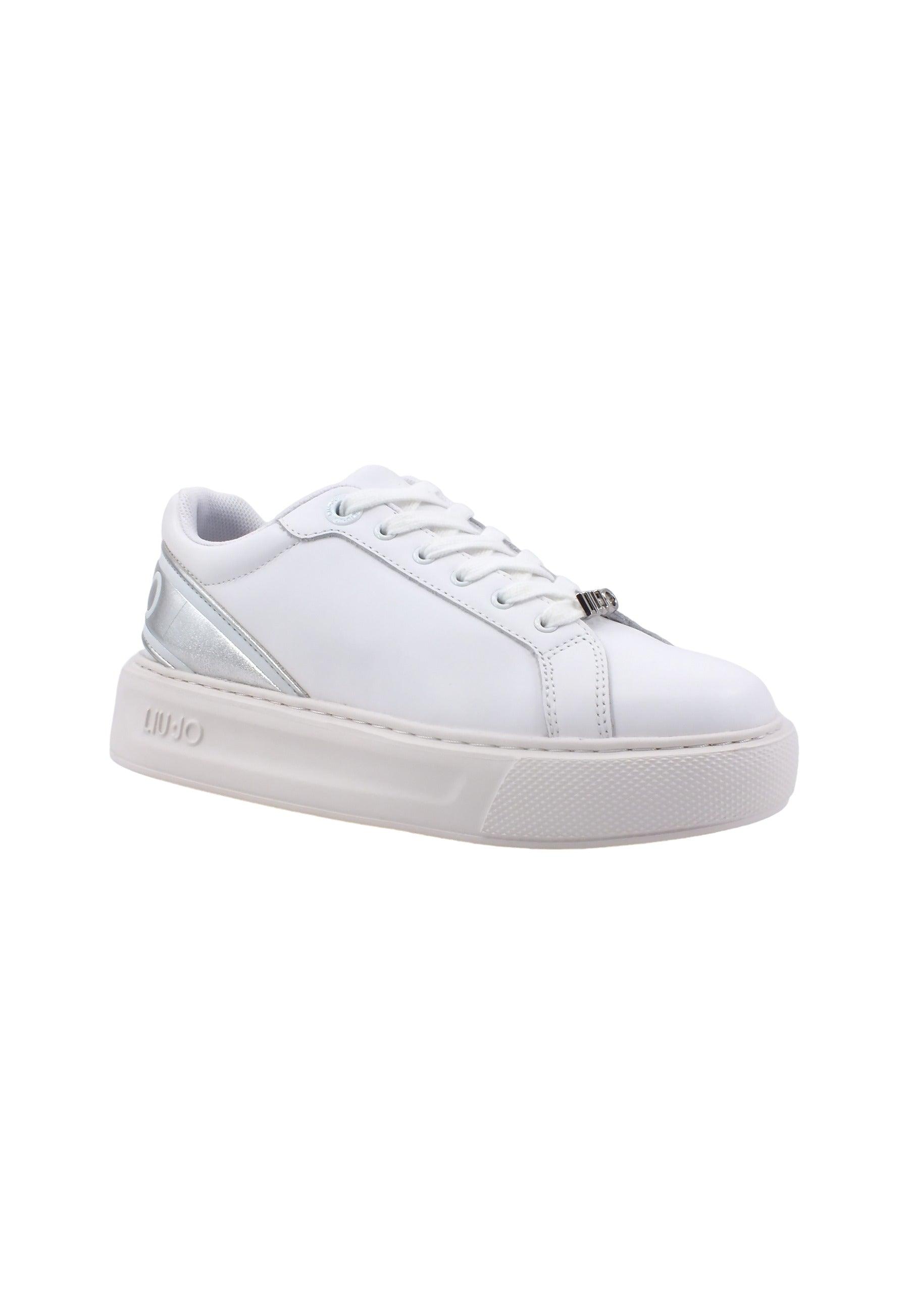 LIU JO Kylie 25 Sneaker Donna White BF3115P0102 - Sandrini Calzature e Abbigliamento