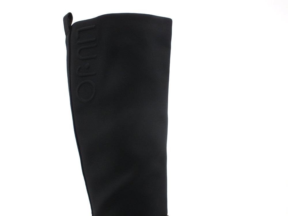 LIU JO Love 18 Stivale Combact Pelle Black SF1229EX014 - Sandrini Calzature e Abbigliamento