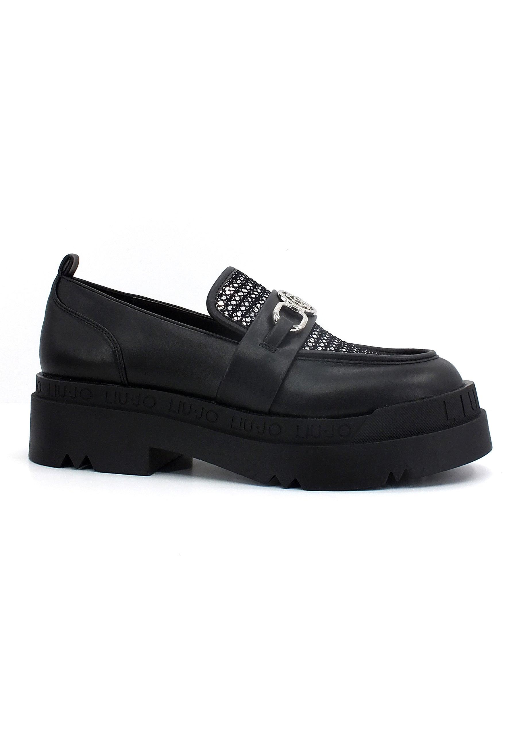 LIU JO Love 36 Mocassino Paillettes Donna Black SF2261EX147 - Sandrini Calzature e Abbigliamento
