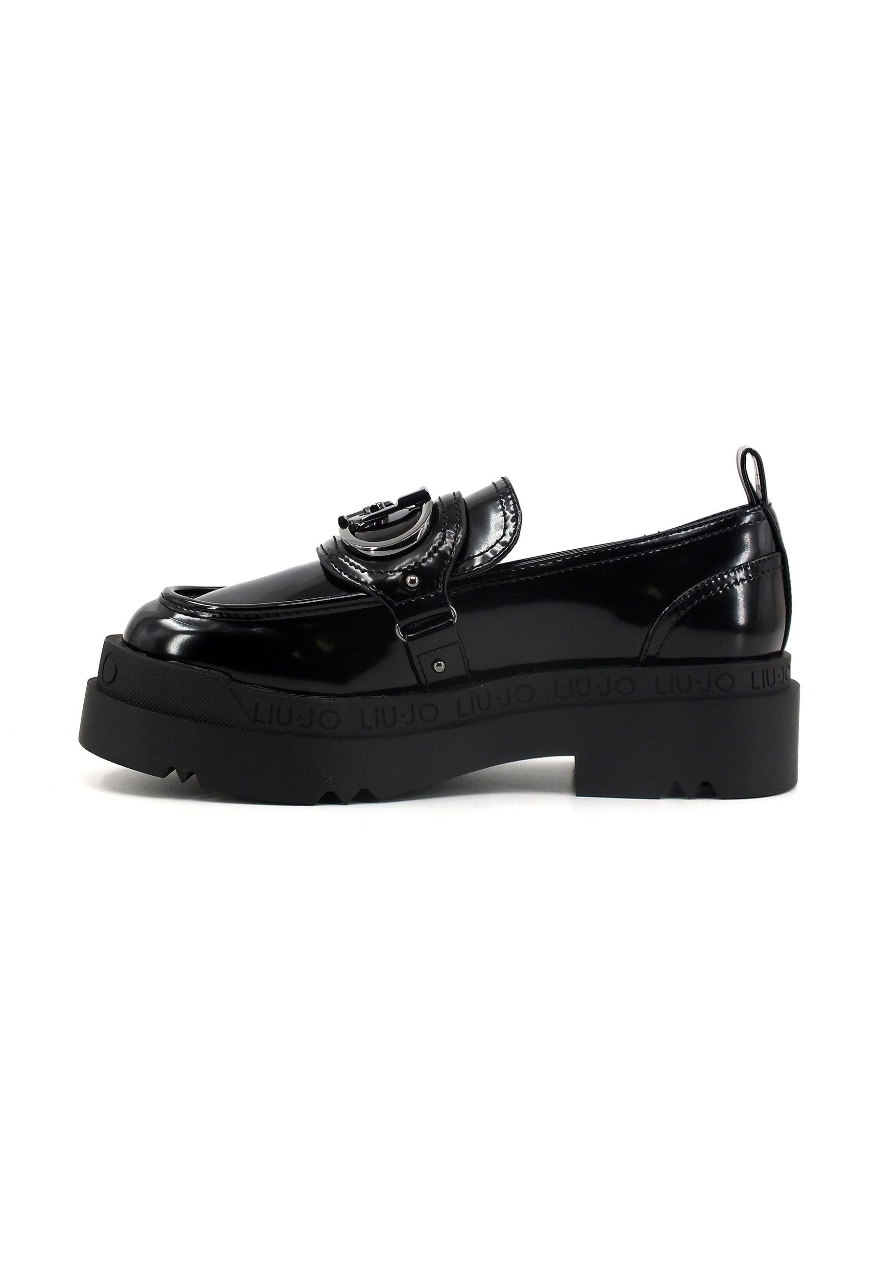 LIU JO Love 41 Mocassino Donna Black SF3039EX196 - Sandrini Calzature e Abbigliamento