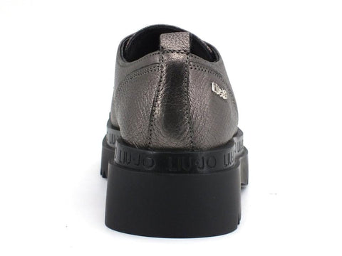LIU JO Love 6 Sneakers Stringata Pewter SF0111P0231 - Sandrini Calzature e Abbigliamento