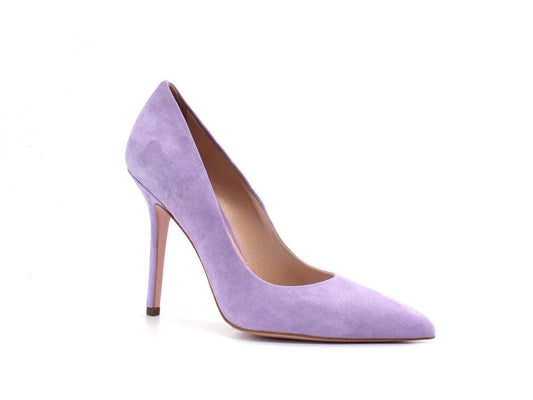 LIU JO Marilyn 11 Dècollète Suede T105 Tacco Viola Lilac SXX601P0021 - Sandrini Calzature e Abbigliamento