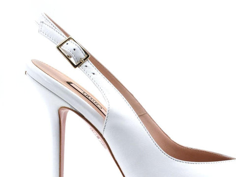 LIU JO Marilyn 4 Slingback Sandalo Tacco White Bianco SXX547P0062 - Sandrini Calzature e Abbigliamento