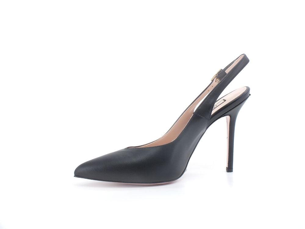 LIU JO Matilyn 4 Slingback Sandalo Tacco Black Nero SXX547P0062 - Sandrini Calzature e Abbigliamento