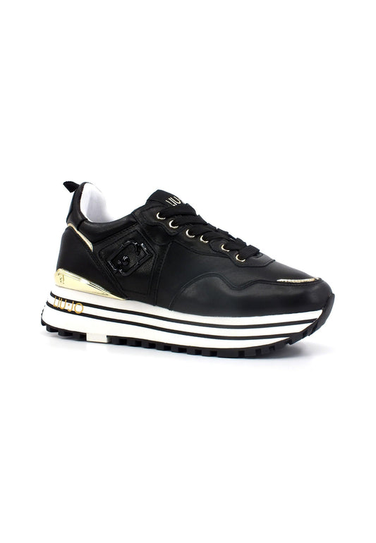 LIU JO Maxi Wonder 01 Sneaker Donna Black BF3003P0102 - Sandrini Calzature e Abbigliamento