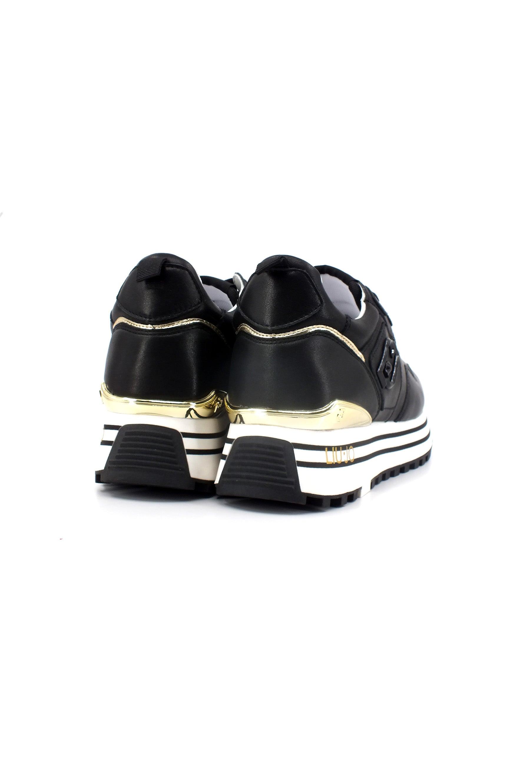 LIU JO Maxi Wonder 01 Sneaker Donna Black BF3003P0102 - Sandrini Calzature e Abbigliamento