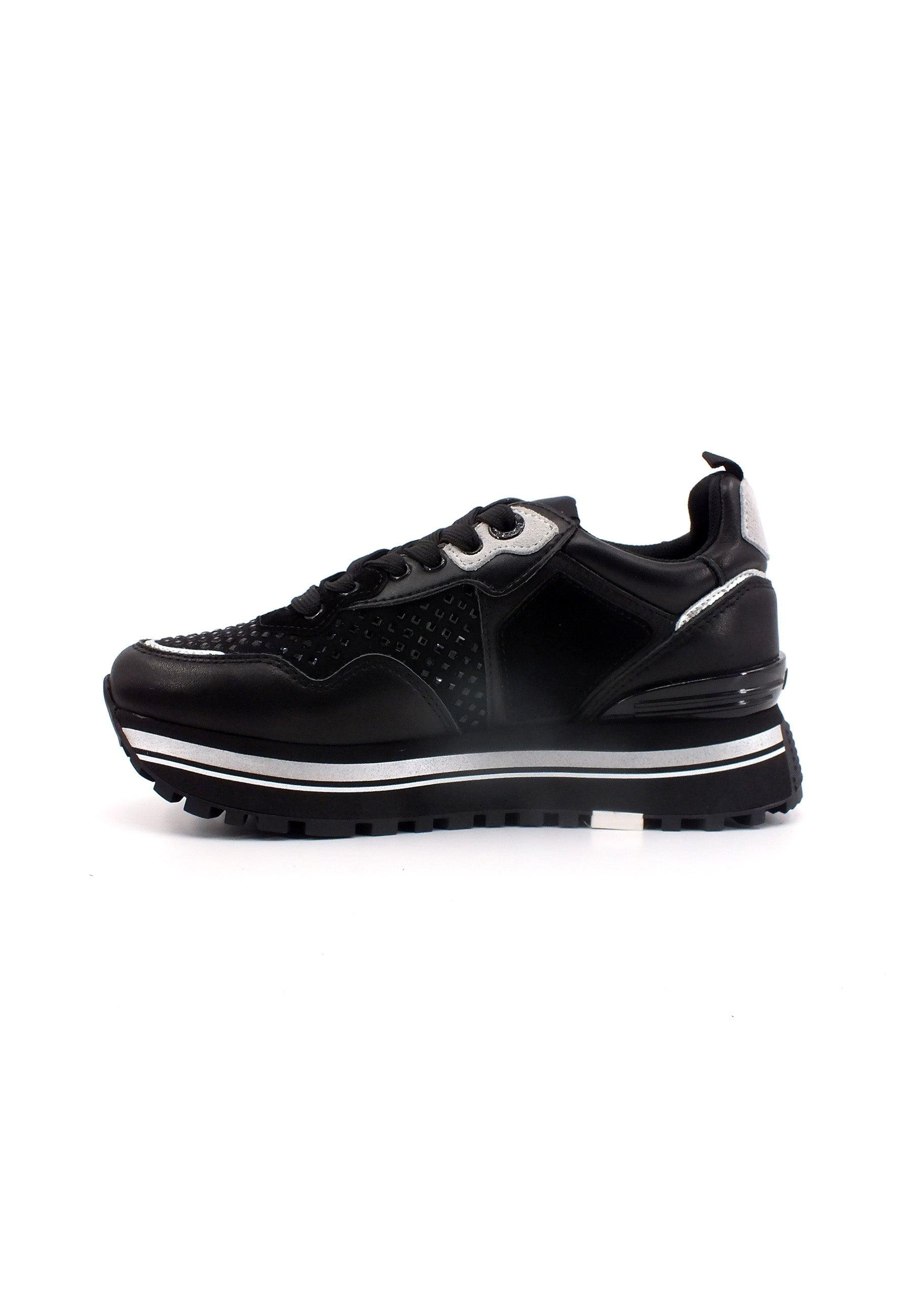 LIU JO Maxi Wonder 01 Sneaker Donna Black BF3003PX262 - Sandrini Calzature e Abbigliamento