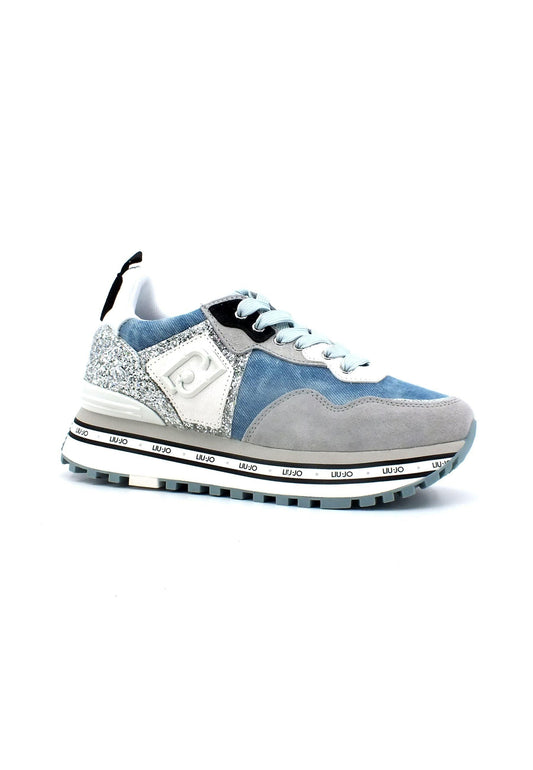 LIU JO Maxi Wonder 01 Sneaker Donna Denim BA3013TX303 - Sandrini Calzature e Abbigliamento