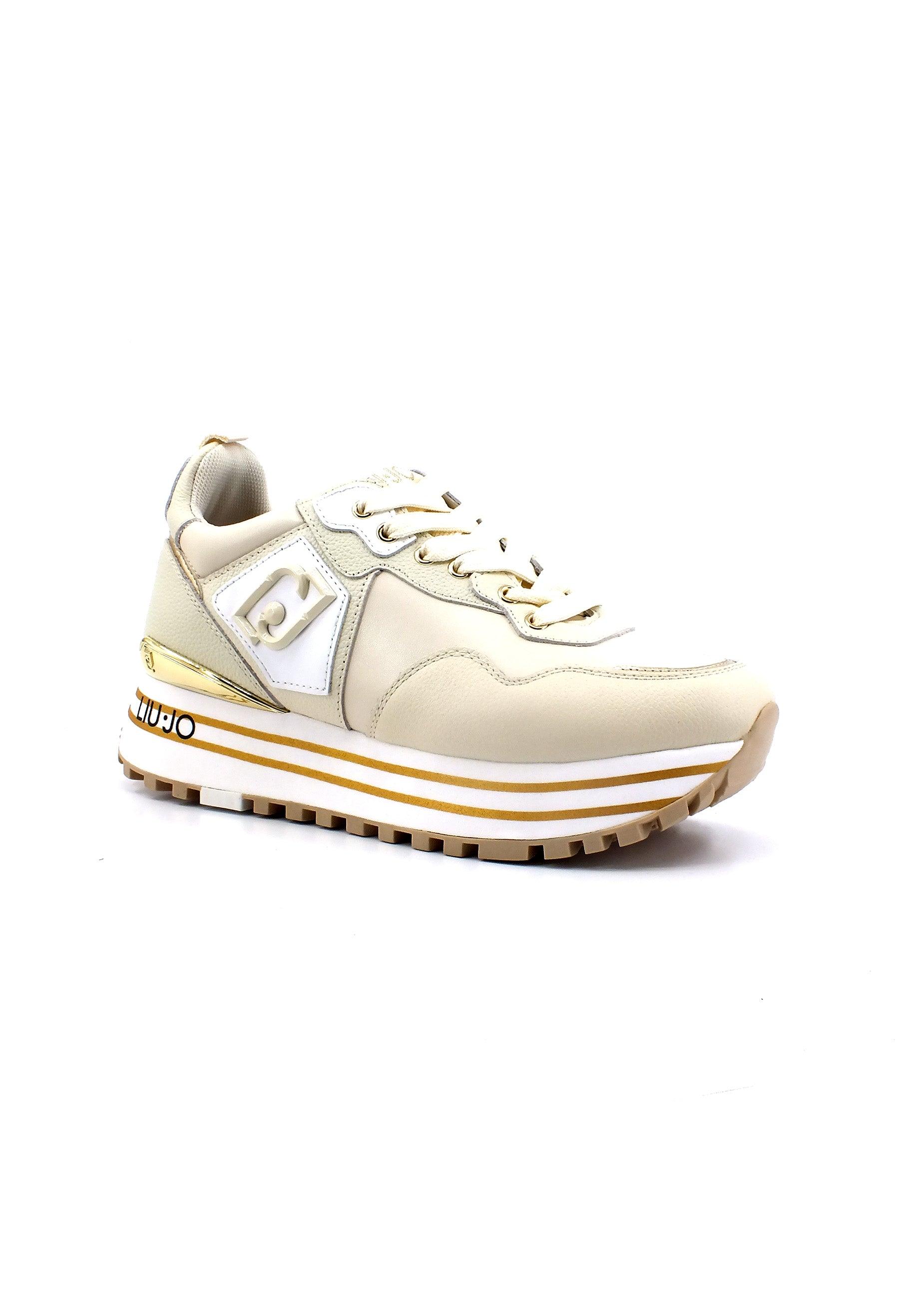 LIU JO Maxi Wonder 01 Sneaker Donna Milk BF3003PX215 - Sandrini Calzature e Abbigliamento