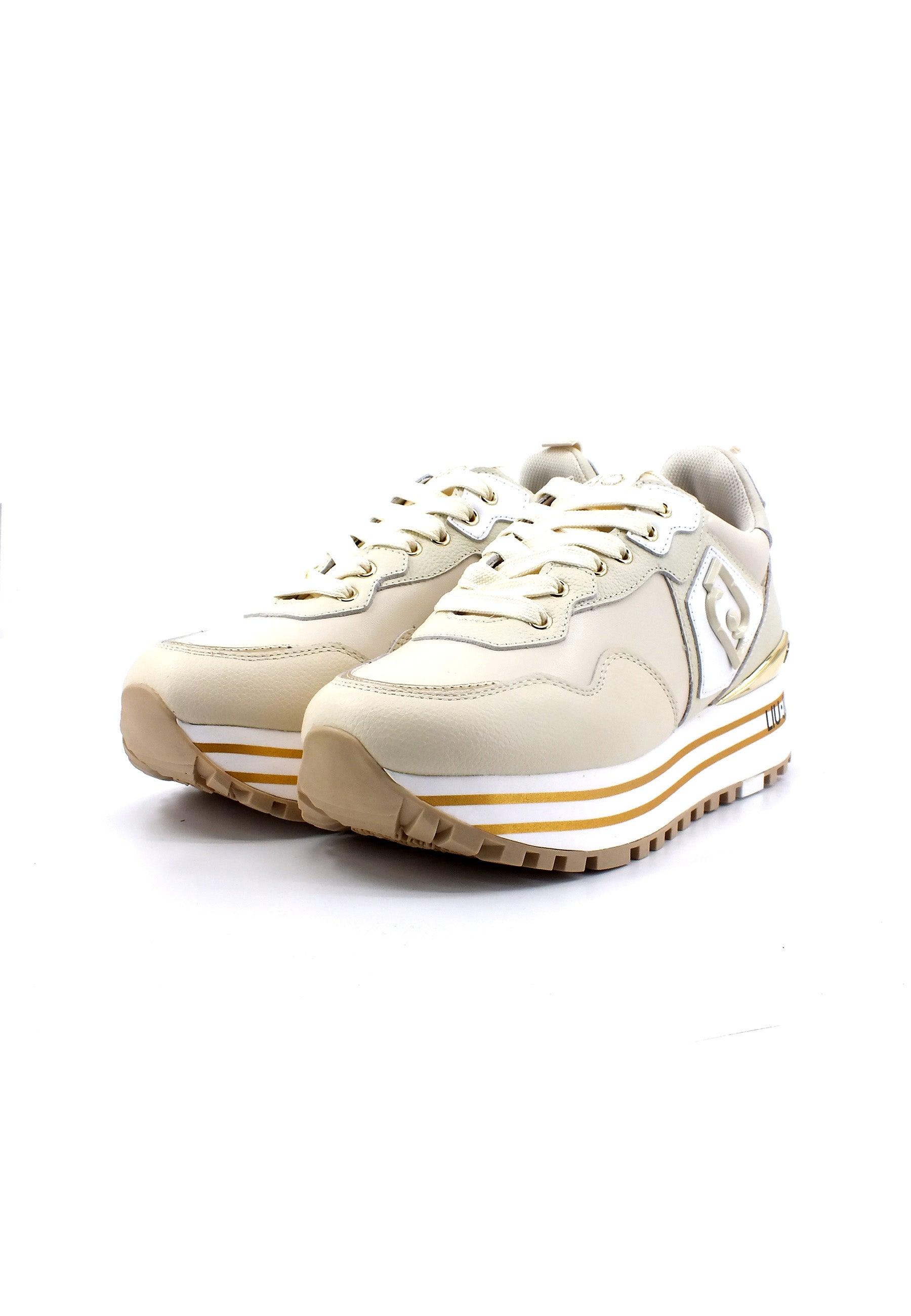 LIU JO Maxi Wonder 01 Sneaker Donna Milk BF3003PX215 - Sandrini Calzature e Abbigliamento