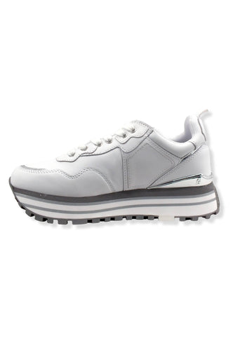 LIU JO Maxi Wonder 01 Sneaker Donna White BF2095P0102 - Sandrini Calzature e Abbigliamento