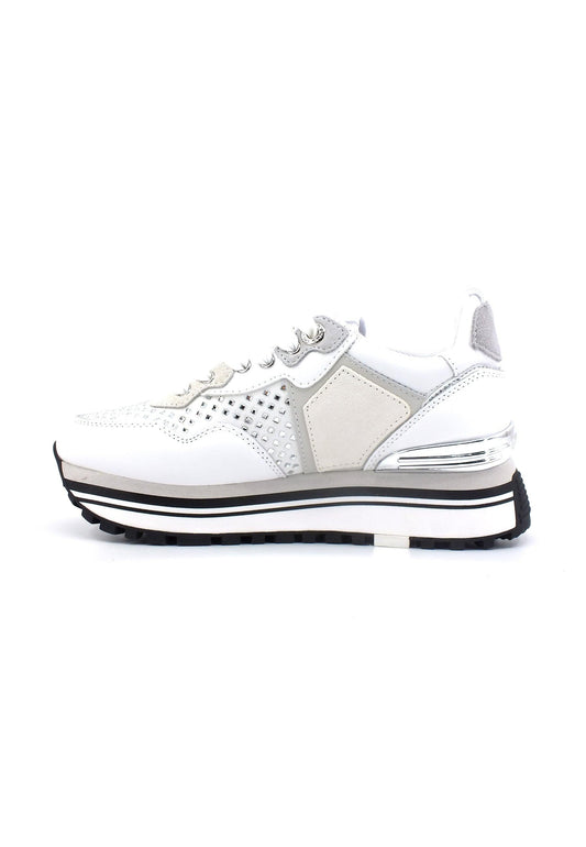 LIU JO Maxi Wonder 01 Sneaker Donna White BF3003PX262 - Sandrini Calzature e Abbigliamento